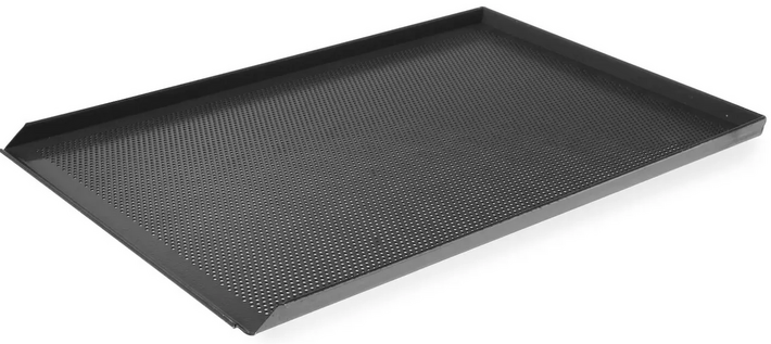 Zdjęcie do “Blacha wypiekowa perforowana z powłoką nieprzywierającą - 600 x 400 mm  - kod 808221”.