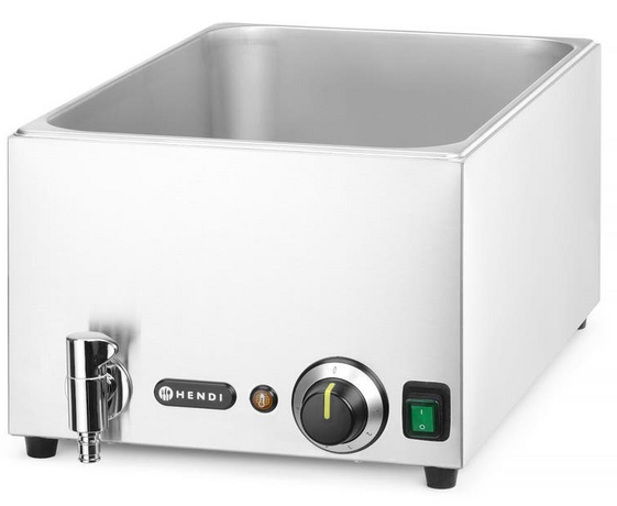 Hendi Ranger Bemar z kranem spustowym GN 1/1 1000 W - kod 238912
