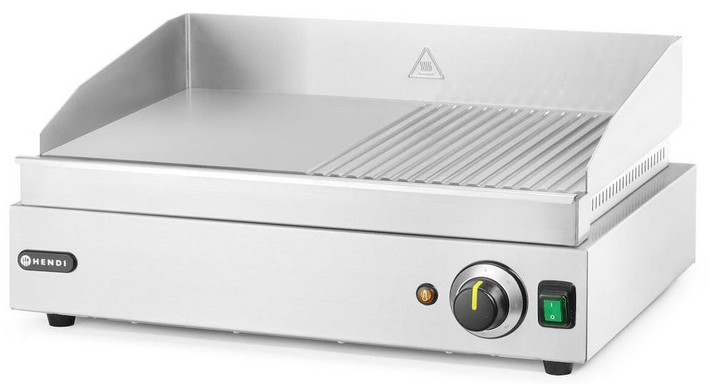 Zdjęcie do “Płyta grillowa Profi Line 1/2 gładka, 1/2 ryflowana - kod 203156”.