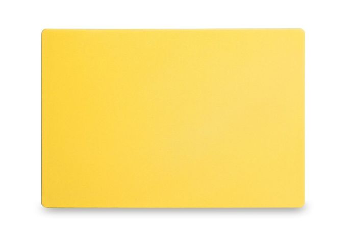 Deska do krojenia HACCP - 450 x 300 żółta do drobiu surowego - kod 825563