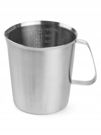 Zdjęcie do “Miarka stalowa z podziałką 1,0 l - kod 516201”.