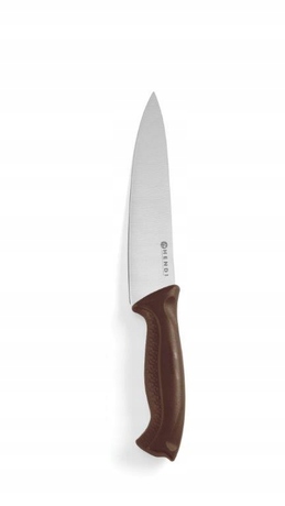 Zdjęcie do “Hendi Nóż kucharski HACCP - 180 mm, brązowy - kod 842669”.