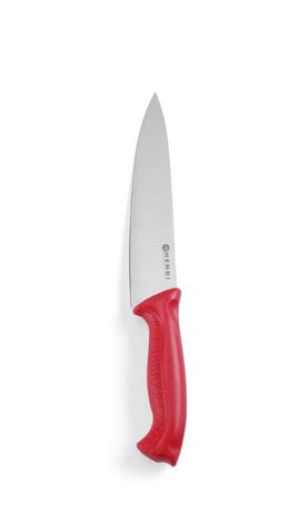 Zdjęcie do “Hendi Nóż kucharski HACCP - 180 mm, czerwony - kod 842621”.