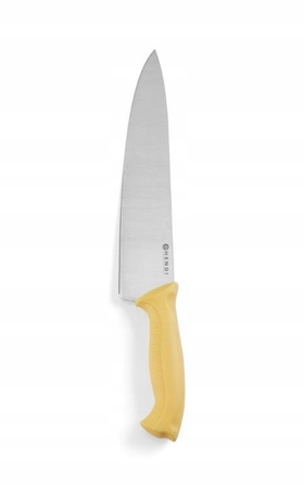 Zdjęcie do “Hendi Nóż kucharski HACCP - 240 mm, żółty - kod 842737”.