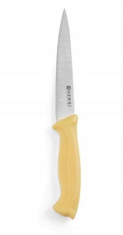 Zdjęcie do “Hendi Nóż do filetowania HACCP - 150 mm, żółty - kod 842539”.