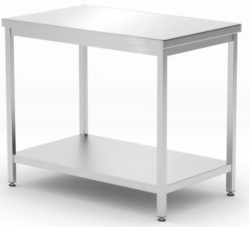 Zdjęcie do “Stół centralny z półką 1000x600x850 mm skręcany - kod 811511”.