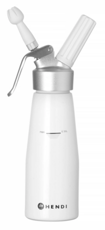 Zdjęcie do “Syfon do bitej śmietany 0,5 l Kitchen Line - kod 588369”.