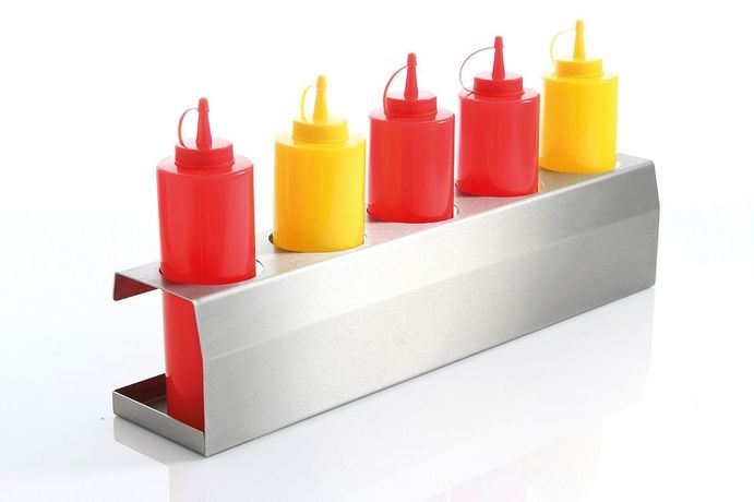 Zdjęcie do “Ekspozytor do sosów 5 otworów - kod 630655”.