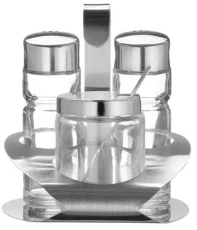 Zdjęcie do “Zestaw do przypraw - 3 częściowy - kod 465332”.