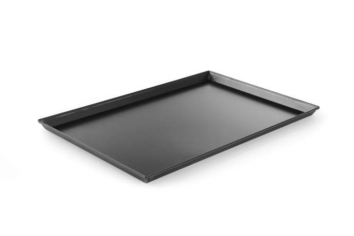 Zdjęcie do “Blacha do pizzy prostokątna 600x400x(H)25 mm - kod 808276”.