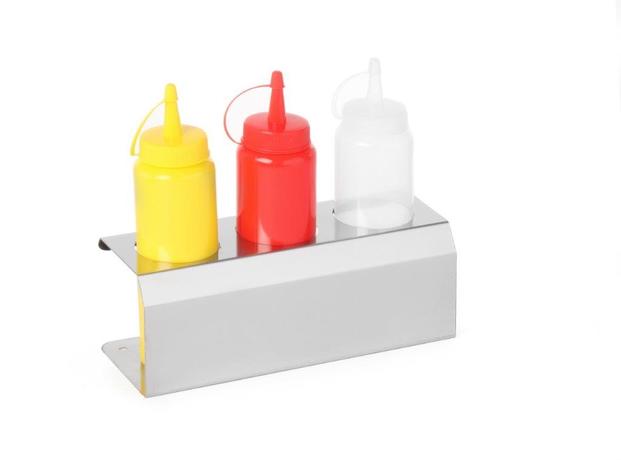 Zdjęcie do “Ekspozytor do dyspenserów do sosów 3 otwory - kod 557969”.