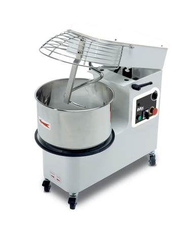 Zdjęcie do “Moretti Forni Moretti Forni miesiarka dwubiegowa z podnoszoną dzieżą pojemność 44 kg - kod MFIMR44/2”.