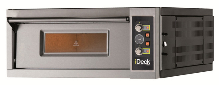 Zdjęcie do “Moretti Forni Piec do pizzy ze sterowaniem manualnym iDeck 6x pizza 300 mm - kod MFPM65.105M”.