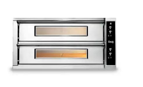 Zdjęcie do “Moretti Forni Piec do pizzy ze sterowaniem elektronicznym iDeck 8x pizza 300 mm - kod MFID60.60D”.