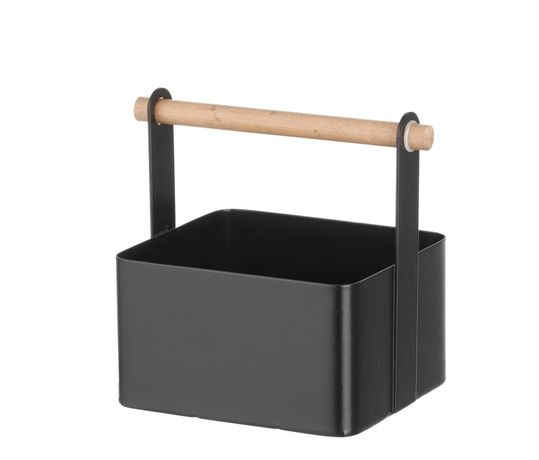 Zdjęcie do “Organizer stołowy czarny 170x130x(H)160 mm -kod 427057”.