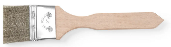 Zdjęcie do “Hendi Pędzelek cukierniczy z włosiem ze stali nierdzewnej 50x220 mm - kod 515396”.