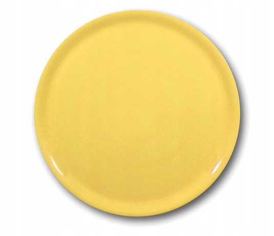 Talerz do pizzy Speciale porcelanowy żółty 330 mm - kod 774861