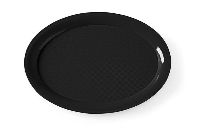 Zdjęcie do “Taca fast food owalna z niskim rantem 265x195x(H)20 mm - kod 878552”.