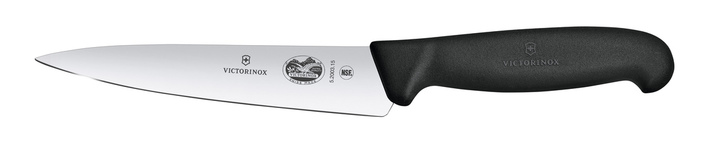 Zdjęcie do “VICTORINOX Nóż kuchenny z szerokim ostrzem dł. 150/284 mm - kod 5.2003.15”.