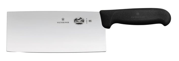 Zdjęcie do “VICTORINOX FIBROX Nóż Szefa kuchni, styl chiński ostrze 180 mm - kod 5.4063.18”.