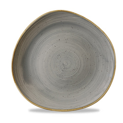 Zdjęcie do “Fine Dine Talerz płytki o organicznym kształcie Peppercorn Grey ś. 286 mm - kod SPGSOG111”.