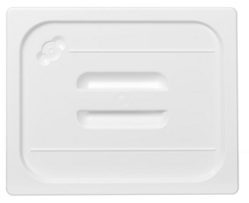 Zdjęcie do “Pokrywka do pojemników GN 1/2 z poliwęglanu - kod 862964”.