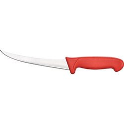 Stalgast Nóż do oddzielania kości, zagięty, HACCP, czerwony, dł, ostrza 150 mm - kod S283121