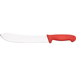 Stalgast Nóż masarski, HACCP, czerwony, dł, ostrza 250 mm  - kod S284251