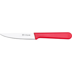 Zdjęcie do “Stalgast Nóż do obierania, uniwersalny, HACCP, czerwony, dł, ostrza 90 mm - kod S285081”.