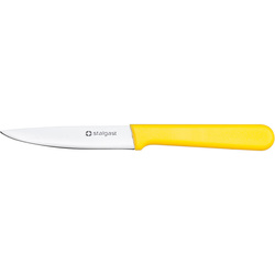 Zdjęcie do “Stalgast Nóż do obierania, uniwersalny, HACCP, żółty, dł, ostrza 90 mm - kod S285083”.