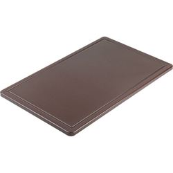 Zdjęcie do “Stalgast Deska do krojenia, brązowa, HACCP, GN 1/1 - kod S341536”.