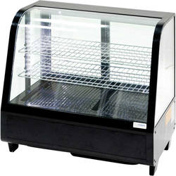 Stalgast Witryna chłodnicza ekspozycyjna 100 l czarna oświetlenie LED - kod S852104