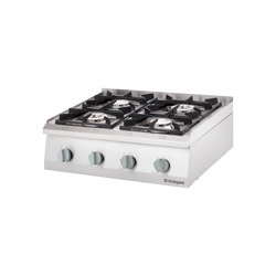 Zdjęcie do “Stalgast Kuchnia gazowa, 4-palnikowa, nastawna, 20,5 kW, G20 - kod S9706110”.