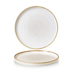 Zdjęcie do “Fine Dine Talerz płytki z rantem Stonecast Barley White śr. 260 mm - kod SWHSWP261”.