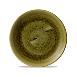 Zdjęcie do “Fine Dine Talerz płytki  Plume Green śr. 288 mm - kod PLGREV111”.