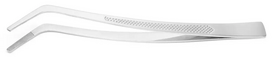 Zdjęcie do “Pęseta zakrzywiona z profilowaną rączką dł. 240 mm - kod 680186”.