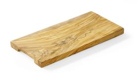 Prostokątna deska do serwowania z drewna oliwnego 300x150x(H)18 mm -kod 505175