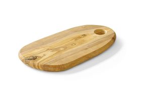 Zdjęcie do “Tramontina Deska do serwowania z drewna oliwnego z otworem 250x165x(H)18 mm - kod 505229”.