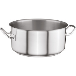 Zdjęcie do “Stalgast Garnek niski bez pokrywki, stalowy, Ø 400 mm, 22 l - kod S013401”.