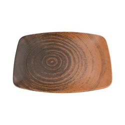Zdjęcie do “Fine Dine Talerz owalny Lykke Brown 274x197 mm - kod 04ALM005961”.