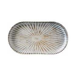 Fine Dine Talerz owalny Ammonite 300x160 mm - kod 200261