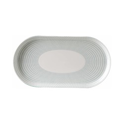 Zdjęcie do “Fine Dine Talerz owalny Verde 300x160 mm - kod 200384”.