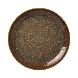 Zdjęcie do “Fine Dine Talerz coupe Vesuvius Amber 252 mm - kod 12020566”.