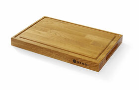 Zdjęcie do “Hendi Deska dębowa do serwowania 420x280x(H)40 mm - kod 505489”.