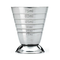 Zdjęcie do “Barfly Stalowy Kubek miarka 75 ml - kod M37069”.