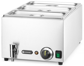 Zdjęcie do “Zestaw Bemar HENDI RANGER z kranem spustowym+ 3 pojemniki GN 1/3 z pokrywką - kod 238868”.