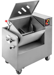 Zdjęcie do “Stalgast Elektryczna mieszarka do farszu z uchylną dzieżą 50 l, 1100 W - kod S721450”.
