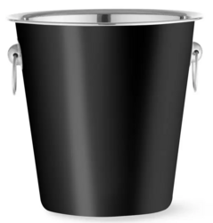Zdjęcie do “BarUp Wiadro do szampana stalowe 3,3 l - kod 594049”.