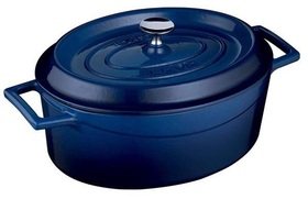 Zdjęcie do “Fine Dine Garnek żeliwny owalny Lava 7,06 l - kod 832059”.