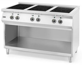 Zdjęcie do “HENDI Kuchnia indukcyjna 6 palnikowa 25,5 kW/400 V - kod 237397”.
